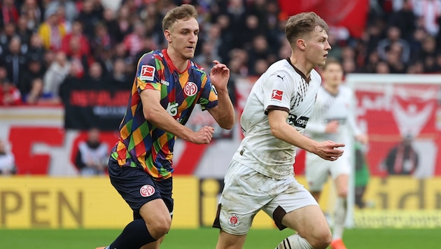 Für ein Jahr wird Nelson Weiper (links) aus Mainz nach Graz wechseln.