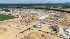 Auf diesem Areal in Kronstorf entsteht das erste Rechenzentrum von Google in Österreich.