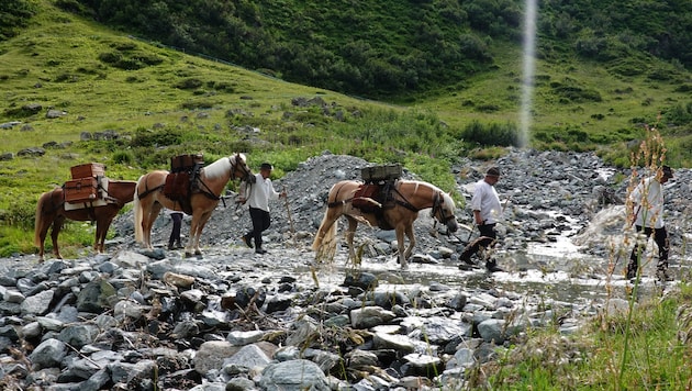 Wer die Via Valtellina in Angriff nimmt, begibt sich auch auf die Spuren unserer Ahnen.