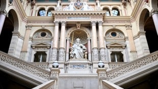 Justitia im Obersten Gerichtshof – die römische Göttin der Gerechtigkeit. Doch mit der nächsten ...