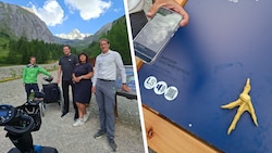 Direktor Florian Jurgeit, LR René Zumtobel, BM Erika Rogl und Alexander Girmm (v.l.) stellten ...