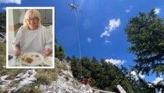 Sabine Prunner (57) aus Bad Hall stürzte etwa zehn Meter ab. Jetzt will sie sich bei den Helfern ...