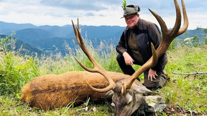 Bernegger ist passionierter Jäger mit eigener Jagd.