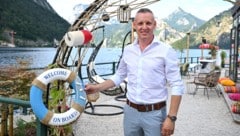  Lulzim Fejzullahi strahlte bei der Eröffnung der Boje 18 in Ebensee.