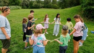 Ferienspiel am Salzachsee: Die Kinderfreunde bieten neun Wochen Programm.