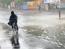 Die Regenmassen führten rasch zu Überflutungen.
