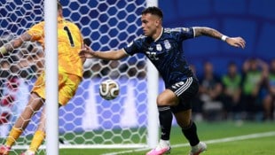 Lautaro Martinez hielt die Serie am Laufen! 