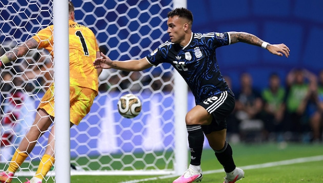 Lautaro Martinez hielt die Serie am Laufen!