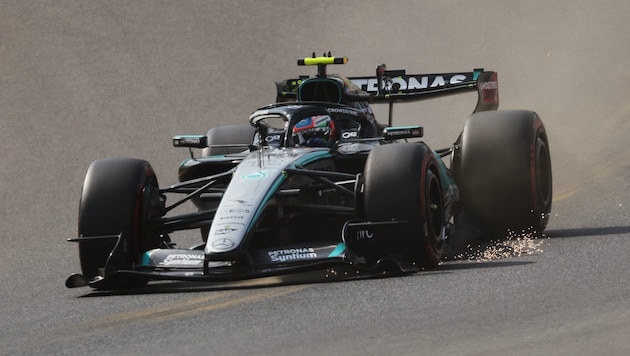 Kimi Antonelli set the fastest lap in the second practice session.