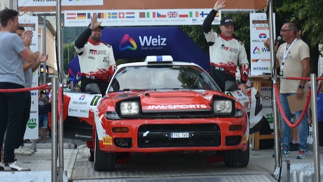 Beim Start am Donnerstag war noch alles in Ordnung