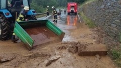 Die Feuerwehr Altenmarkt stand im Einsatz. 