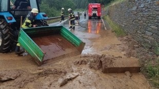 Die Feuerwehr Altenmarkt stand im Einsatz. 