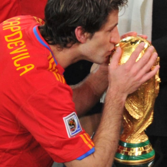 11. Juli 2010: Spaniens Joan Capdevila wurde Weltmeister.