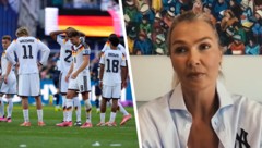 Auch die ehemalige deutsche Weltklasse-Schwimmerin Franziska van Almsick (re.) hat einiges zur ...