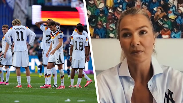 Auch die ehemalige deutsche Weltklasse-Schwimmerin Franziska van Almsick (re.) hat einiges zur ...