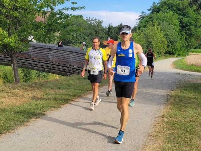 Andreas Bauernfeind während des 24-Stunden-Laufs.