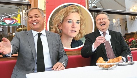 SPÖ-Frauenchefin Holzleitner holt nach den Sagern von Ruck bei Treffen mit Ludwig und Co. jetzt ...