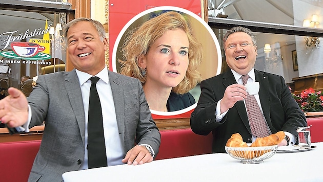SPÖ-Frauenchefin Holzleitner holt nach den Sagern von Ruck bei Treffen mit Ludwig und Co. jetzt ...