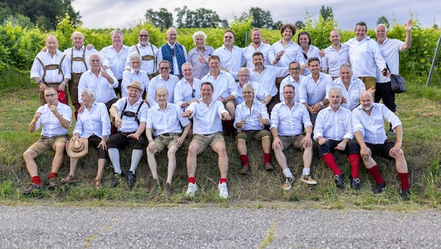 Bereits zum dritten Mal luden die Stadtrichter Wegbegleiter und Co. zum Weingut Hudelist.