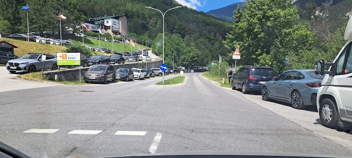 Am Wochenende sind die Parkplätze bereits am frühen Vormittag besetzt.