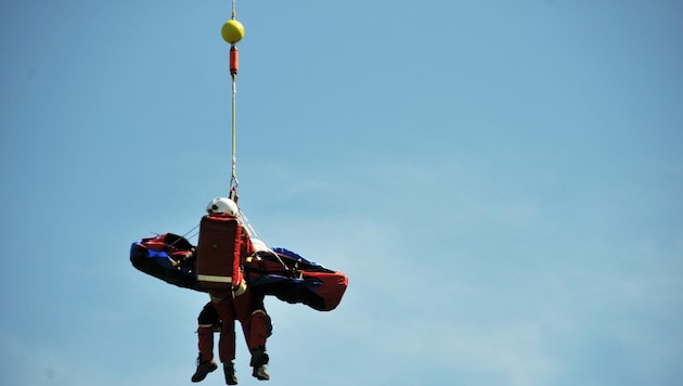 The Mahdlgupf via ferrata is a frequent source of calls for the mountain rescue team and the ...