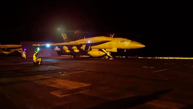 Die siebente Nacht in Folge flogen die USA Angriffe gegen Stellungen des Iran.