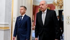 Premier Péter Magyar (li.) will schon lange, dass Tamas Sulyok seinen Posten räumt.
