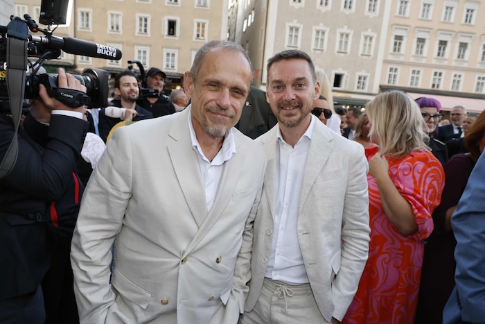 Ex-Lifeball-Chef Gery Keszler mit Gatte Miha