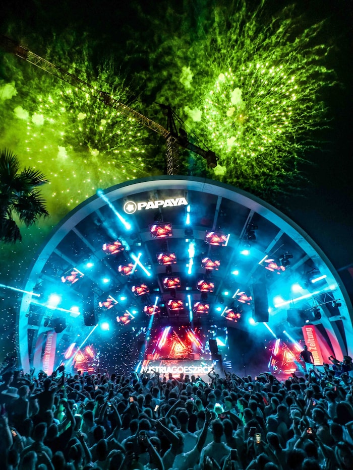 Within seconds, Zrce Beach transformed into a massive dance floor.