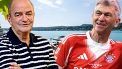 Herbert Prohaska (li.) und Klaus Augenthaler werden sich in Velden am Wörthersee mit dem ...