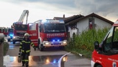 Zehn Feuerwehren waren in St. Willbald angerückt