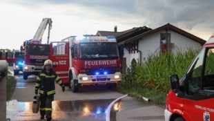 Zehn Feuerwehren waren in St. Willbald angerückt
