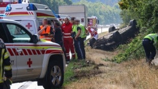 Der schwere Aquaplaning-Unfall ereignete sich bei Krenglbach