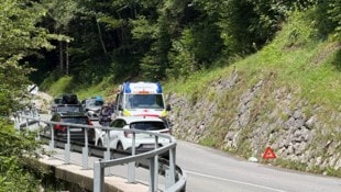 Der Unfall ereignete sich auf der L7 Kasbachstraße in Tirol.
