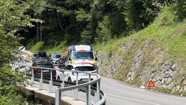 Der Unfall ereignete sich auf der L7 Kasbachstraße in Tirol.