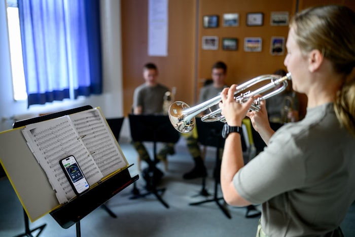 Marlies Deisel ist seit Jahren fix bei der Militärmusik dabei
