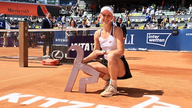 Sinja Kraus setzte sich im Finale gegen Julia Grabher durch.