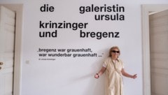 Die Galeristin Ursula Krinzinger. 