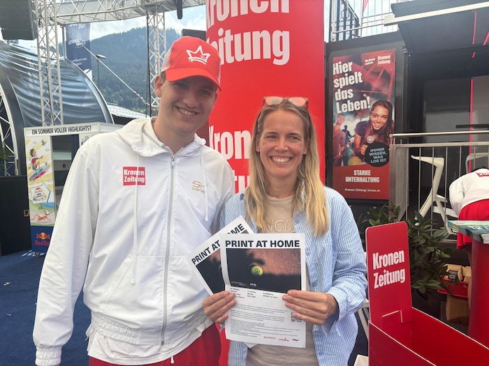 „Oh wow!“, brach es aus Christina Steininger (Krenglbach) heraus – mit Sebastian.