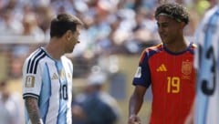 Lionel Messi und Lamine Yamal
