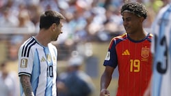 Lionel Messi und Lamine Yamal