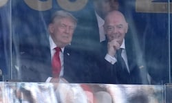 US-Präsident Donald Trump (links) und FIFA-Boss Gianni Infantino beim WM-Finale. 
