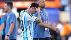 Der Traum vom zweiten WM-Titel platzte für Argentiniens Superstar Lionel Messi.