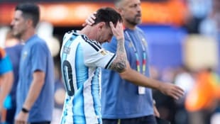 Der Traum vom zweiten WM-Titel platzte für Argentiniens Superstar Lionel Messi.