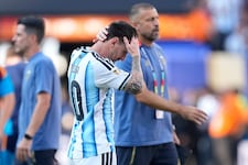 Der Traum vom zweiten WM-Titel platzte für Argentiniens Superstar Lionel Messi.