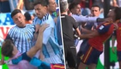 Argentiniens Leandro Paredes sorgte für unschöne Szenen nach Schlusspfiff.
