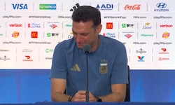 Lionel Scaloni brach nach der Finalniederlage in Tränen aus.