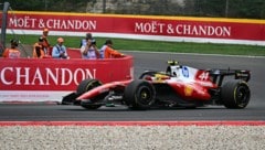 Aus der Sicht von Lewis Hamilton verlief das Rennen in Spa nicht nach Wunsch. 