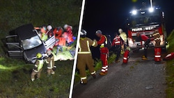 Neben Rettung und Notarzt standen auch Feuerwehr und Bergrettung im Einsatz.