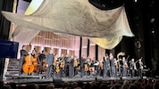Geigerin Patricia Kopatchinskaja und die Camerata Salzburg bei ihrem Konzert im Haus für Mozart.